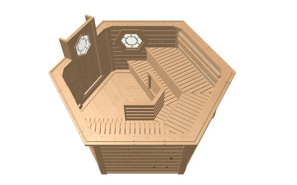 Sauna Gartensauna Kota 7.0m²